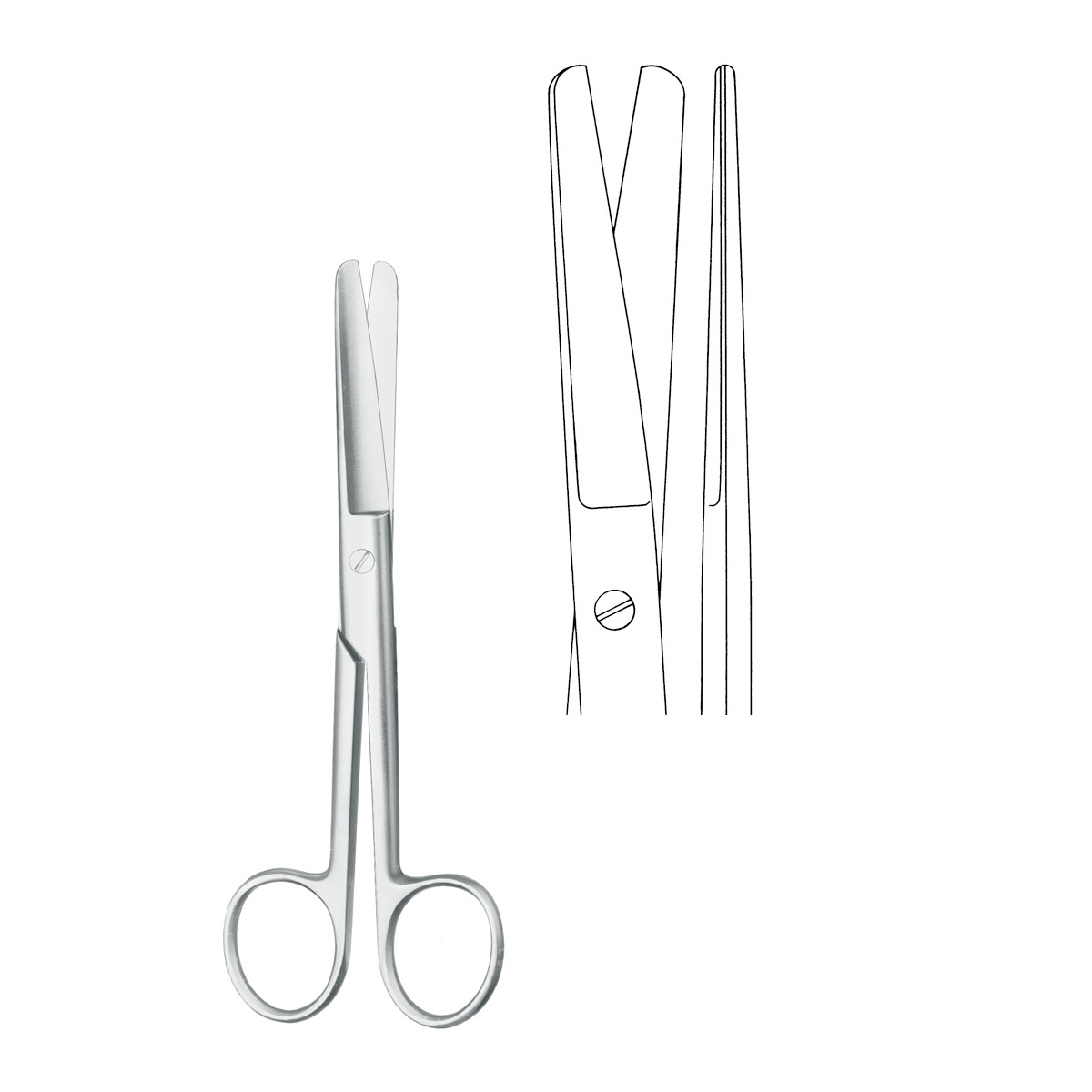02-16.jpg Operating Scissors - Image 1
