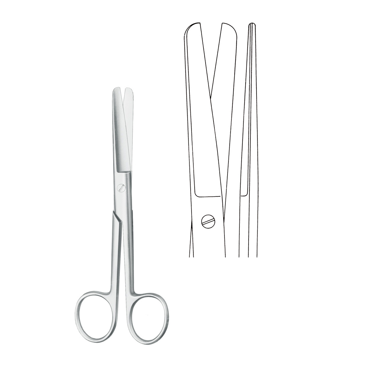04-14.jpg Operating Scissors - Image 1