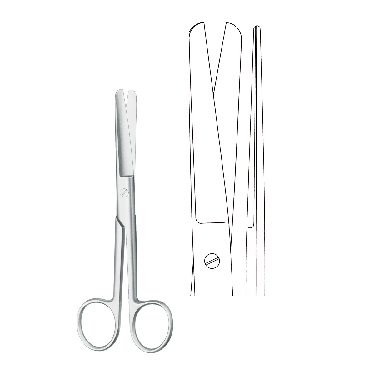 05-14.jpg Operating Scissors - Image 1