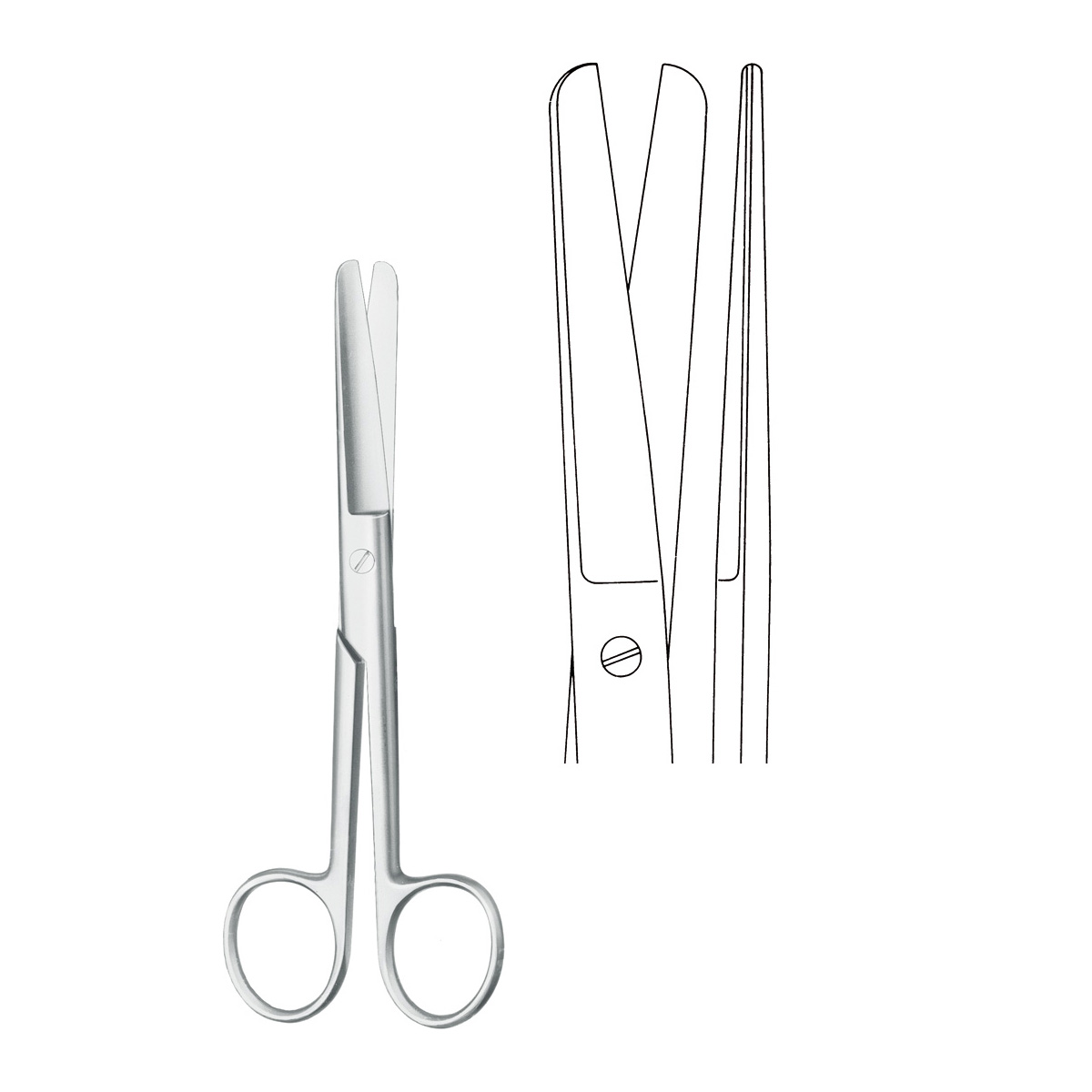 06-13.jpg Operating Scissors - Image 1