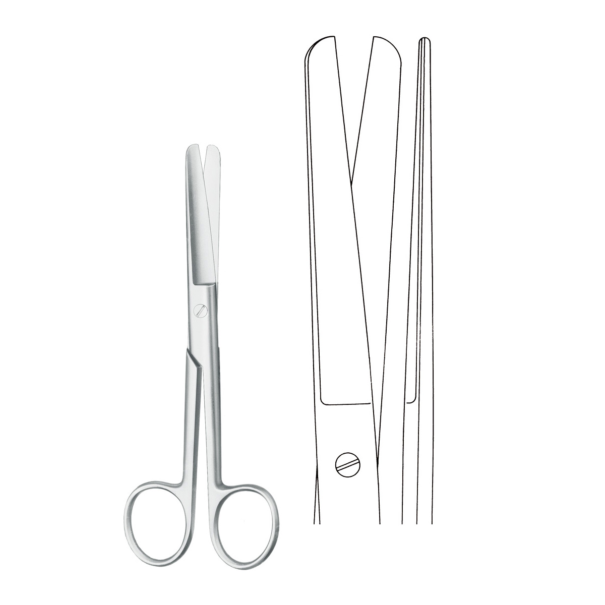 07-10.jpg Operating Scissors - Image 1