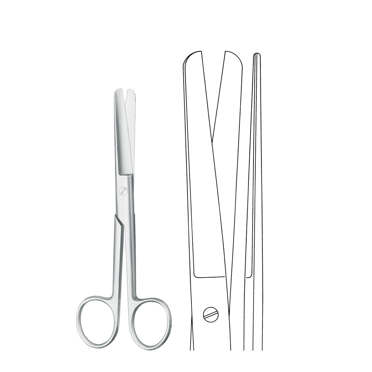 08-9.jpg Operating Scissors - Image 1
