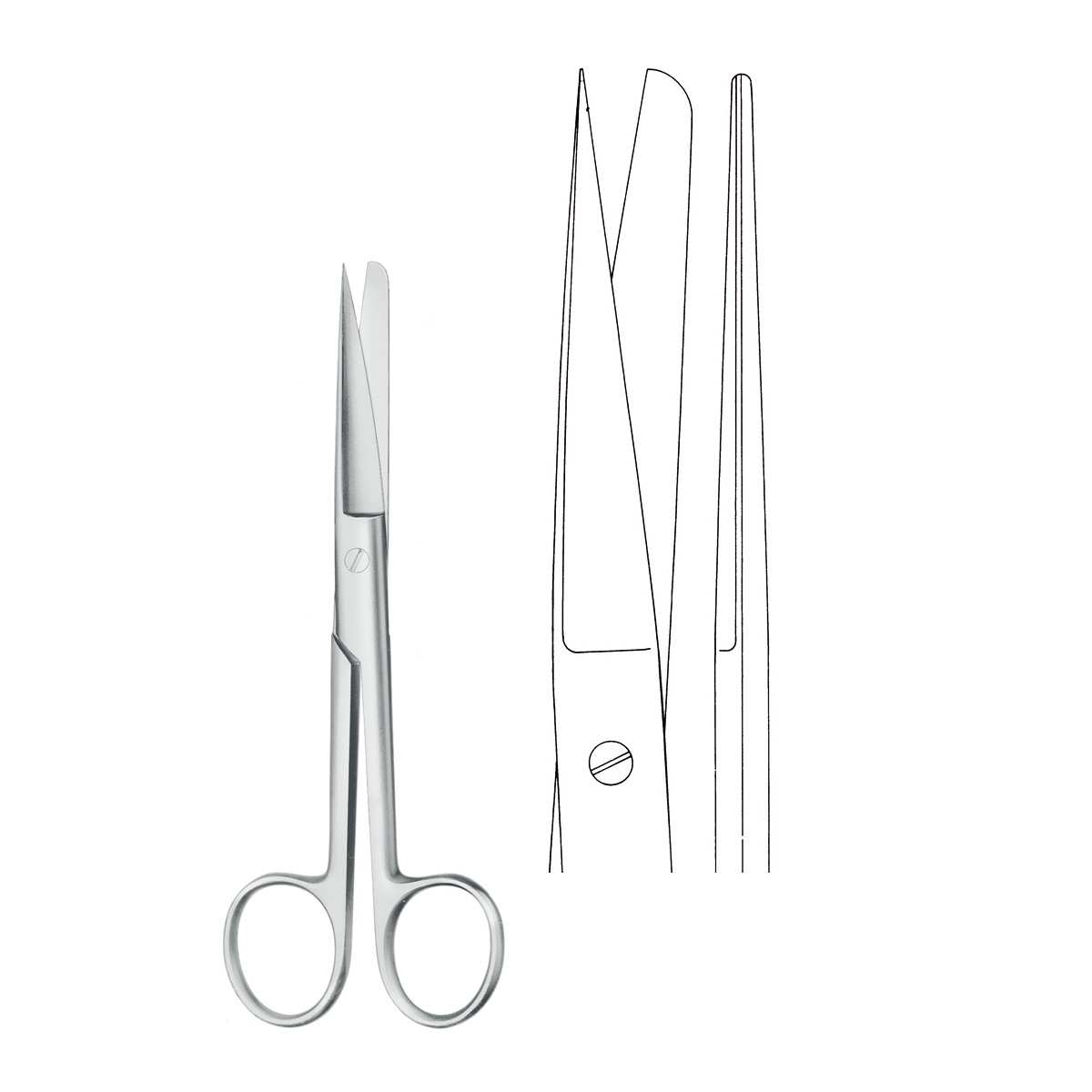 13-4.jpg Operating Scissors - Image 1
